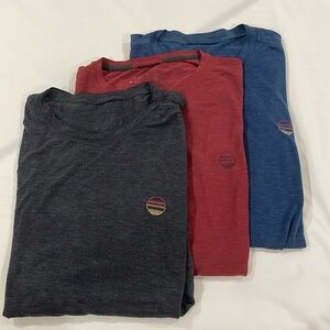 3x Pack Marine Layer Air Crew Tee (small)